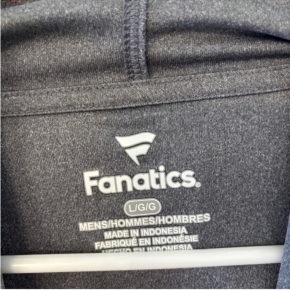 Fanatics Longhorn Austin Texas Gray Short Sleeve Hooded T-Shirt Mens L NWOT - Picture 8 of 11